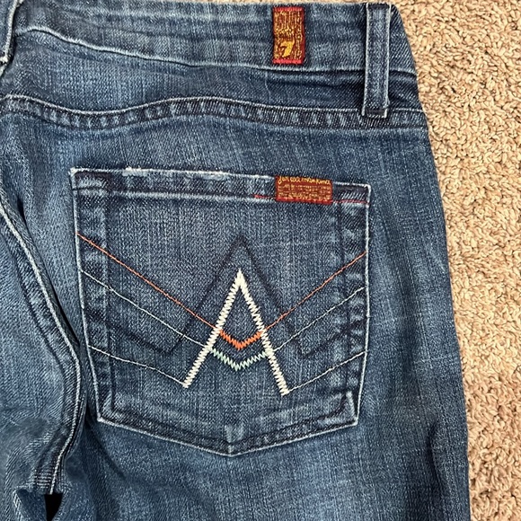 7for all mankind A pocket jeans size 29 - Picture 4 of 5